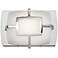 Hinkley Sisley 5" High Polished Nickel LED Wall Sconce