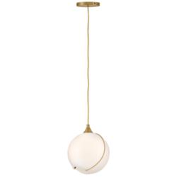 Hinkley Skye 10 3/4" Wide Heritage Brass Mini Pendant