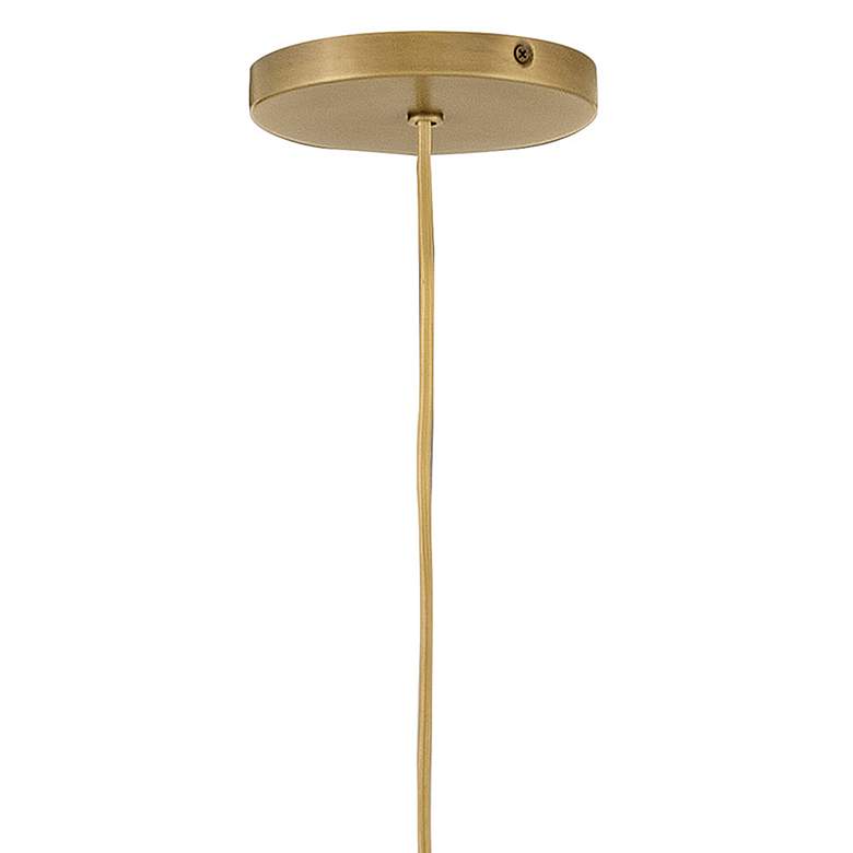 Image 5 Hinkley Skye 10 3/4" Wide Heritage Brass Mini Pendant more views