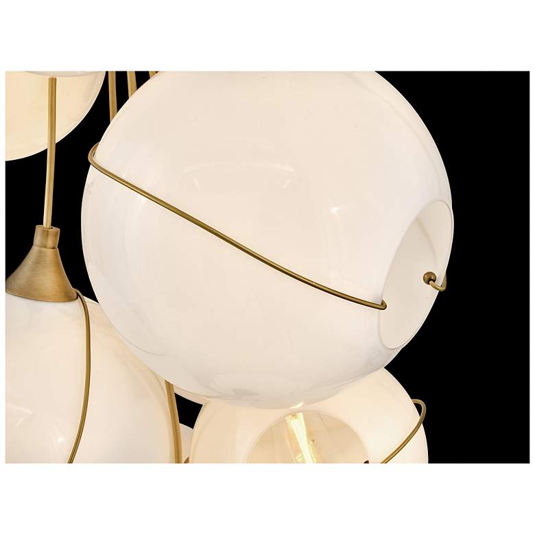 Image 5 Hinkley Skye 24" Wide Heritage Brass 6-Light Pendant more views