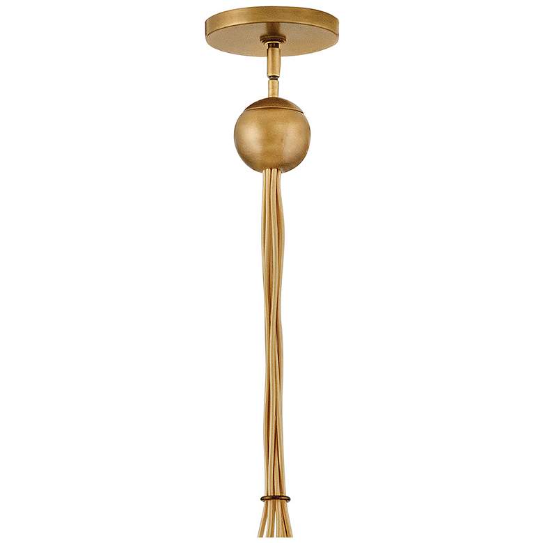 Image 6 Hinkley Skye 24" Wide Heritage Brass 6-Light Pendant more views