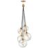 Hinkley Skye 24"W Heritage Brass 6-Light Cluster Pendant