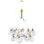 Hinkley Skye 53.3" Wide Large Two Tier Heritage Brass Chandelier