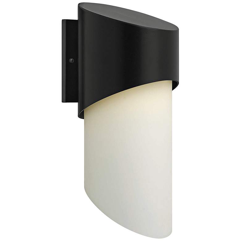 Image 1 Hinkley Solo 20 3/4" High Satin Black Outdoor Wall Light