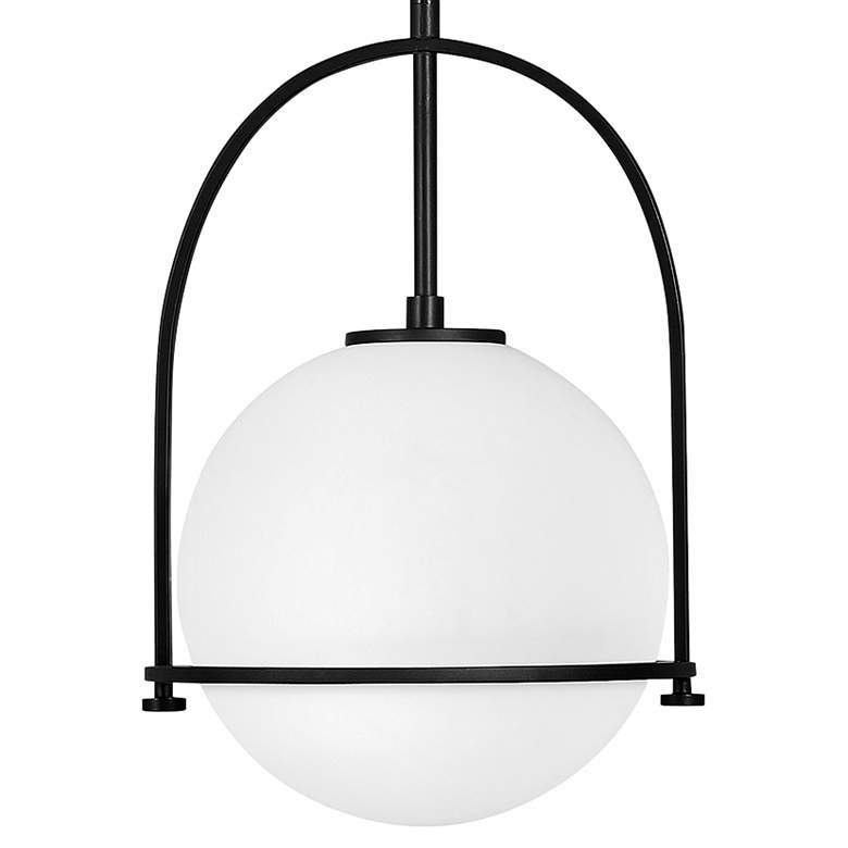 Image 3 Hinkley Somerset 11 1/2" Wide Black Orb Globe Mini Pendant Light more views