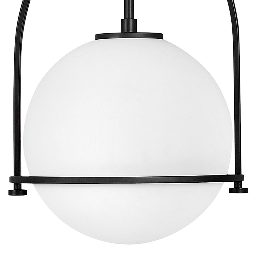 Hinkley Somerset 11 1/2" Wide Black Orb Globe Mini Pendant Light