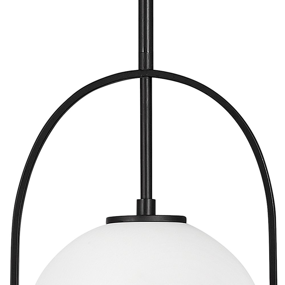 Hinkley Somerset 11 1/2" Wide Black Orb Globe Mini Pendant Light