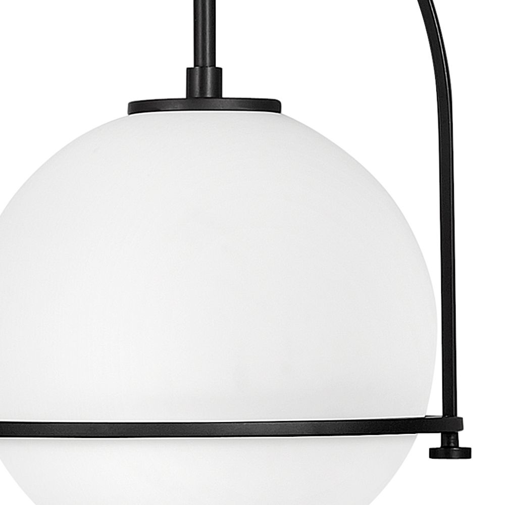 Hinkley Somerset 11 1/2" Wide Black Orb Globe Mini Pendant Light
