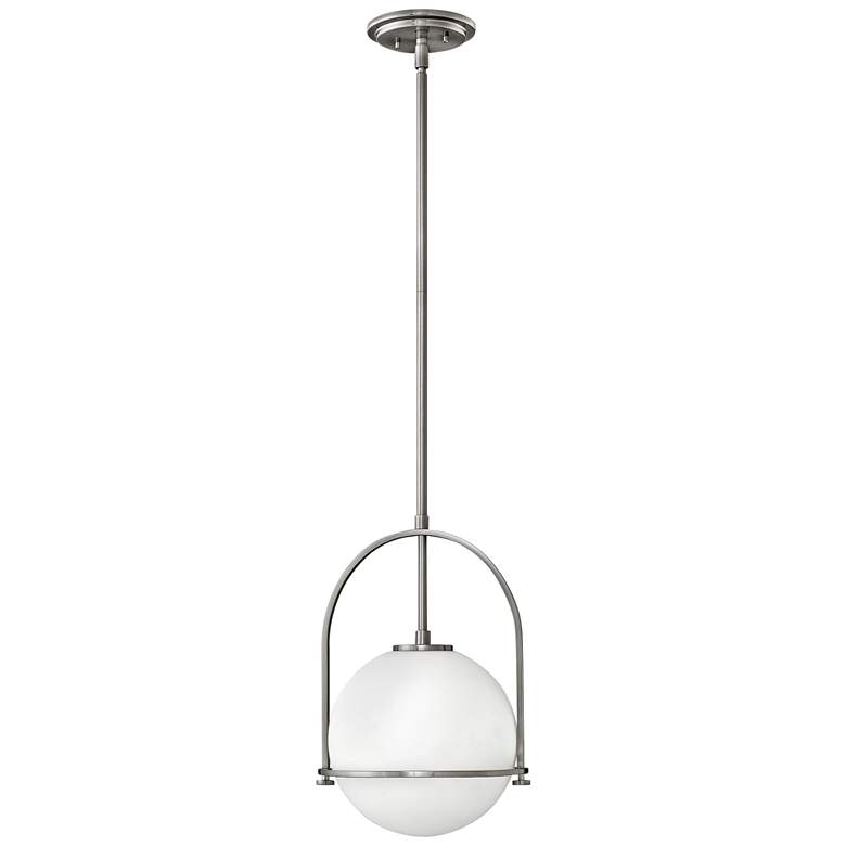 Image 2 Hinkley Somerset 11 1/2" Wide Brushed Nickel Mini Pendant Light