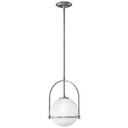 Hinkley Somerset 11 1/2" Wide Brushed Nickel Mini Pendant Light