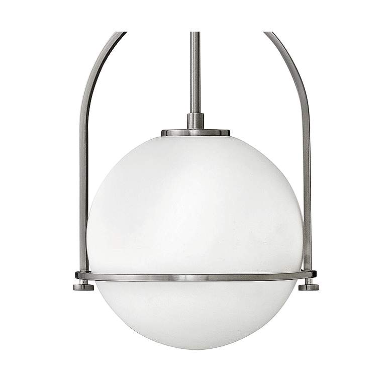Image 3 Hinkley Somerset 11 1/2" Wide Brushed Nickel Mini Pendant Light more views