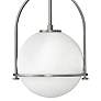 3_Hinkley Somerset 11 1/2" Wide Brushed Nickel Mini Pendant Light more views