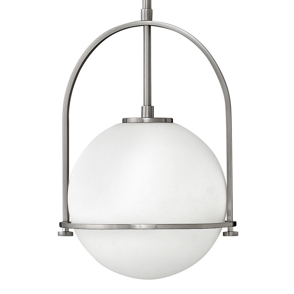 Image 6 Hinkley Somerset 11 1/2" Wide Brushed Nickel Mini Pendant Light more views