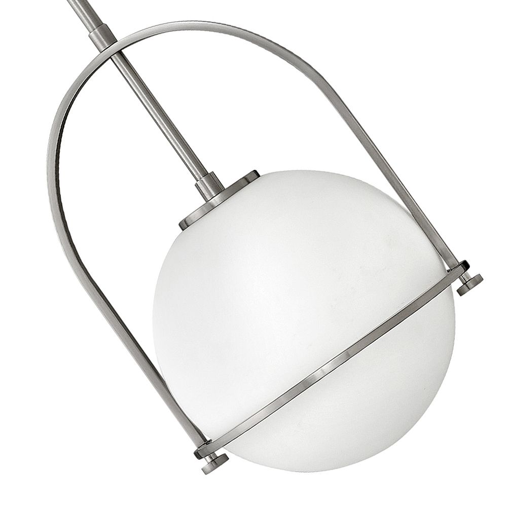 Hinkley Somerset 11 1/2" Wide Brushed Nickel Mini Pendant Light