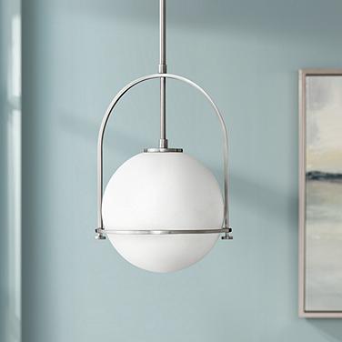 Hinkley Somerset 11 1/2" Wide Brushed Nickel Mini Pendant Light