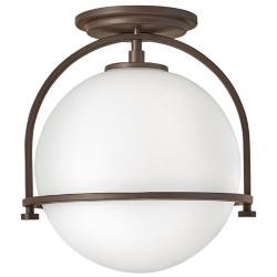 Hinkley Somerset 11 1/4" Wide Buckeye Bronze Ceiling Light