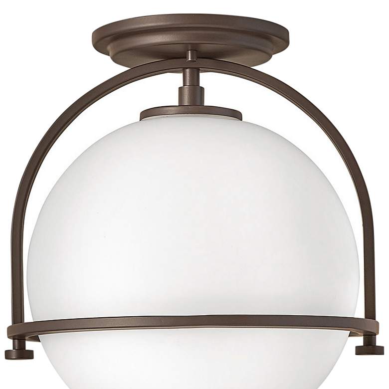 Image 2 Hinkley Somerset 11 1/4" Wide Buckeye Bronze Ceiling Light more views