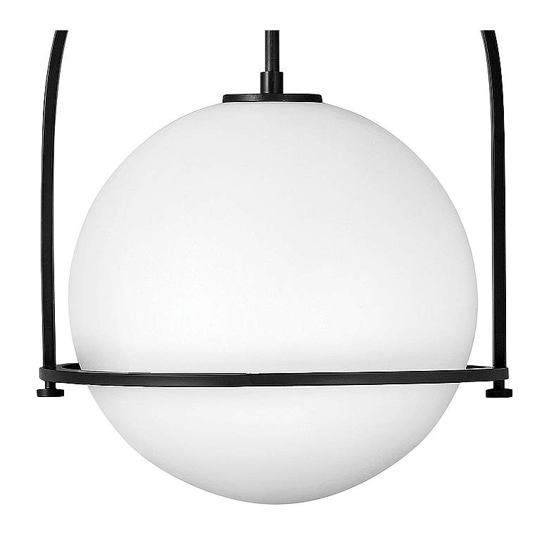 Image 3 Hinkley Somerset 15 1/2" Wide Black Pendant Light more views