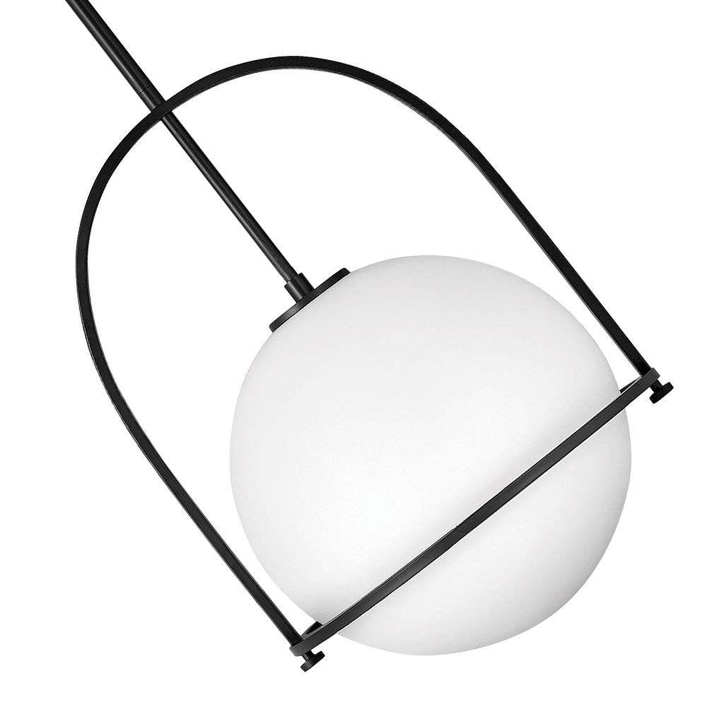 Hinkley Somerset 15 1/2" Wide Black Pendant Light