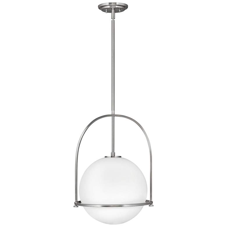 Image 2 Hinkley Somerset 15 1/2" Wide Brushed Nickel Pendant Light