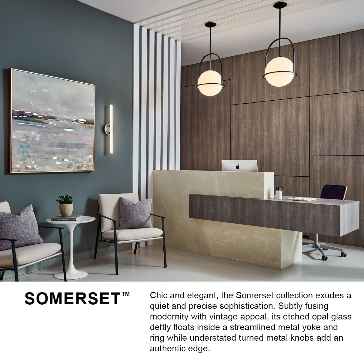 Hinkley Somerset 15 1/2" Wide Brushed Nickel Pendant Light