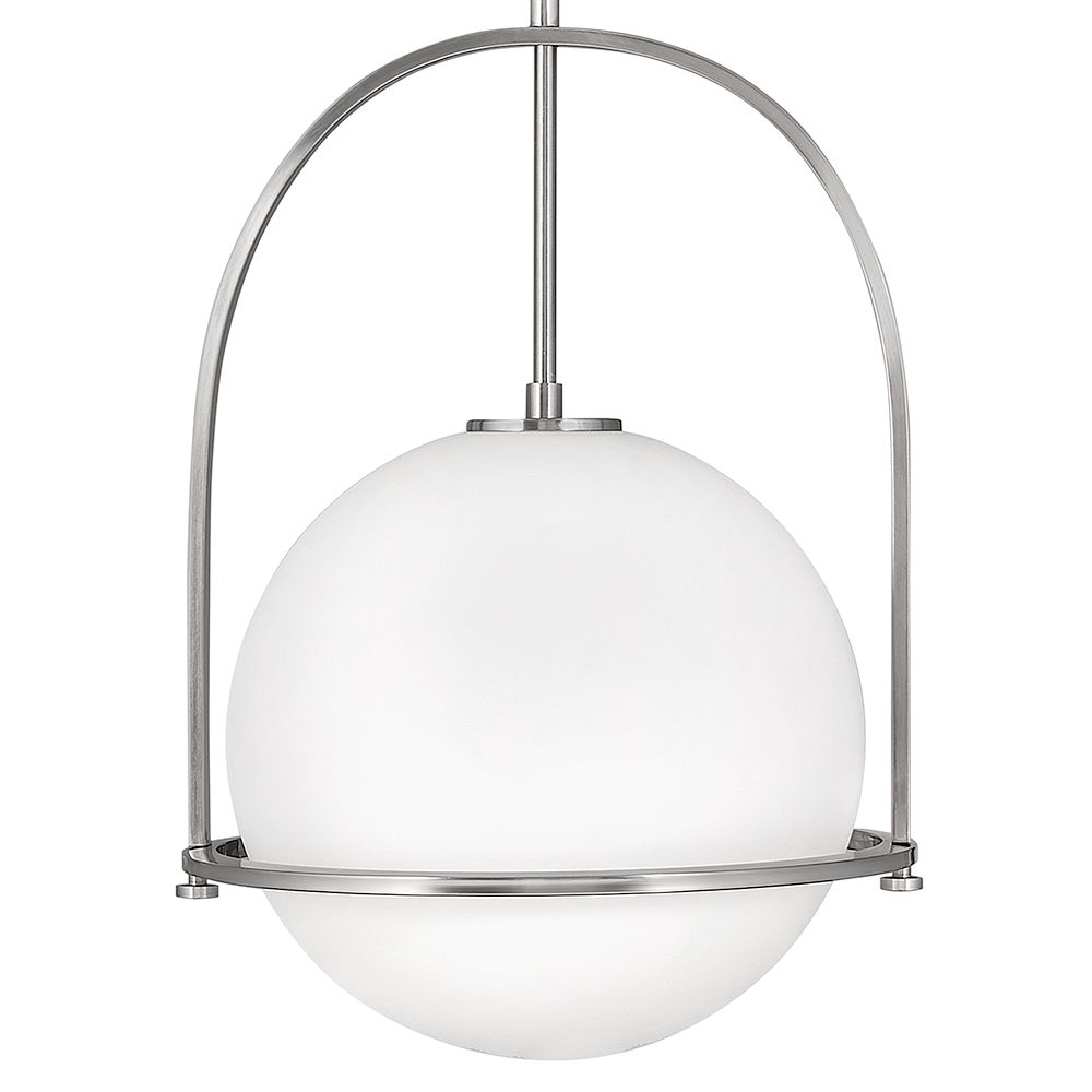 Image 5 Hinkley Somerset 15 1/2" Wide Brushed Nickel Pendant Light more views