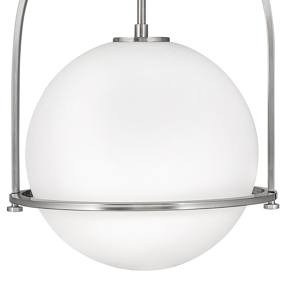 Image 6 Hinkley Somerset 15 1/2" Wide Brushed Nickel Pendant Light more views
