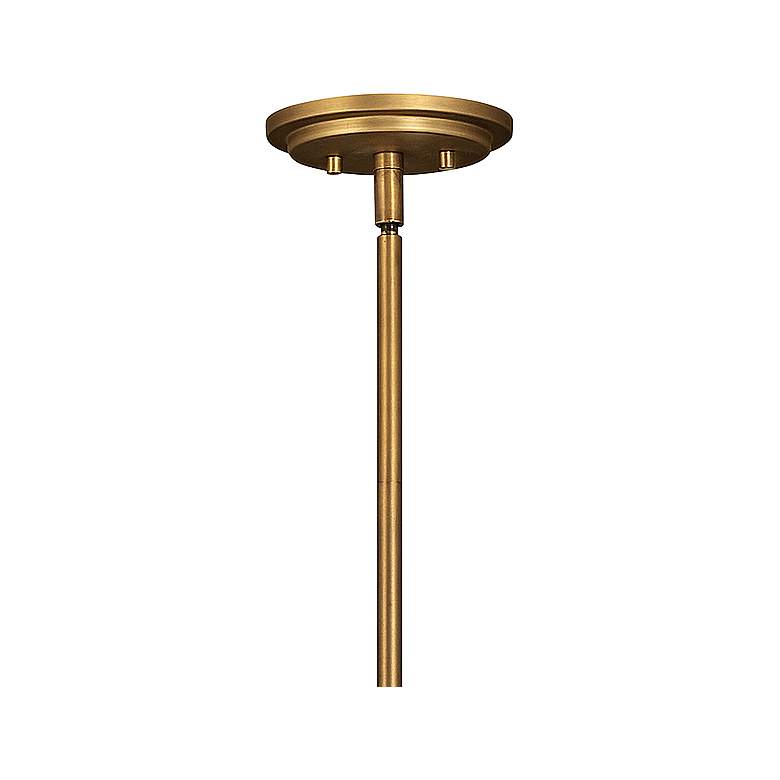Image 4 Hinkley Somerset 15 1/2" Wide Heritage Brass Globe Pendant Light more views