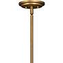 Hinkley Somerset 15 1/2" Wide Heritage Brass Globe Pendant Light