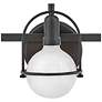 7_Hinkley Somerset 25" Wide Black Finish Three Light Vanity Bath Light more views