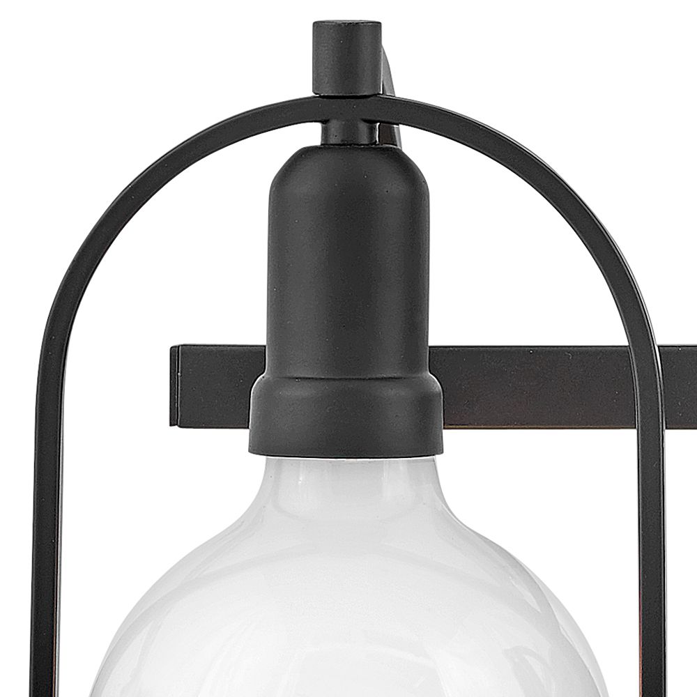 Hinkley Somerset 25" Wide Black Finish Three Light Vanity Bath Light