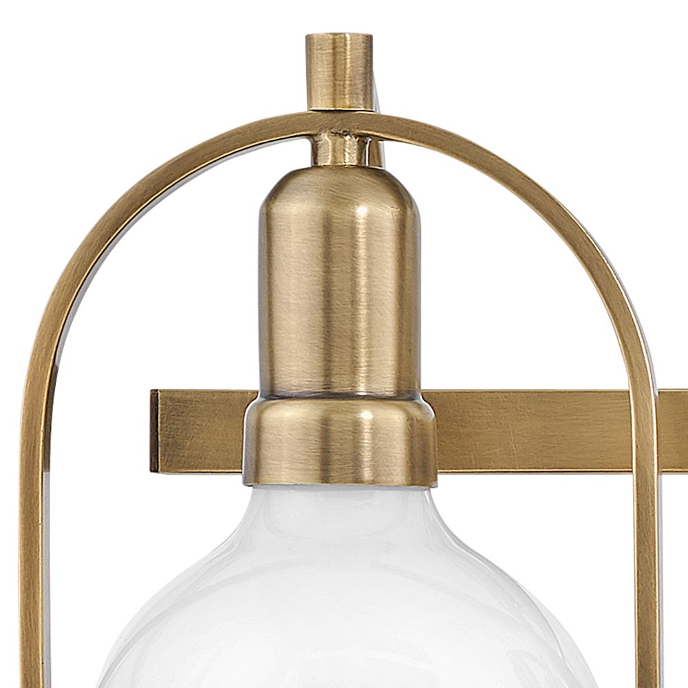 Hinkley Somerset 25" Wide Heritage Brass 3-Light Bath Light