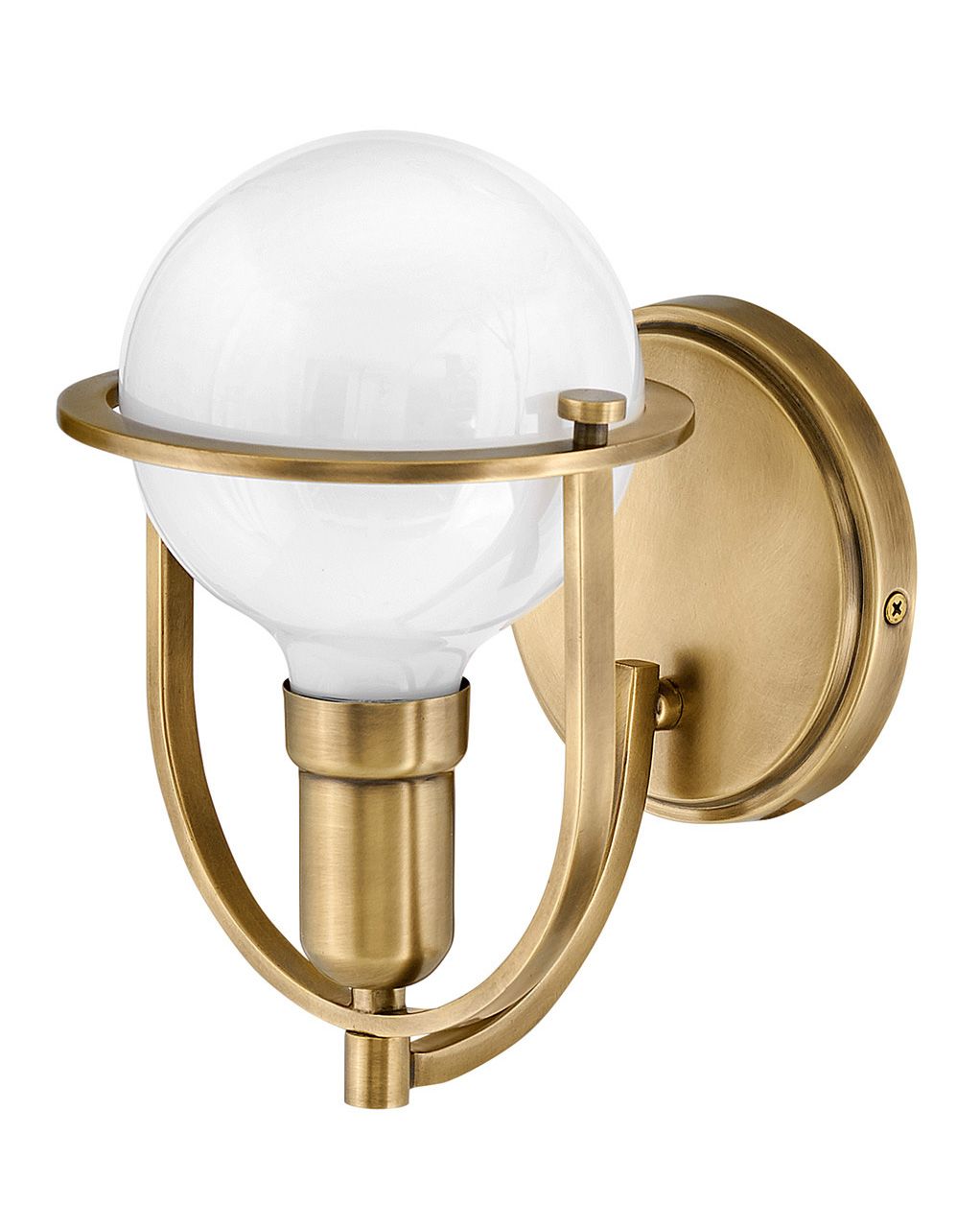 Hinkley Somerset 9" High Heritage Brass Wall Sconce