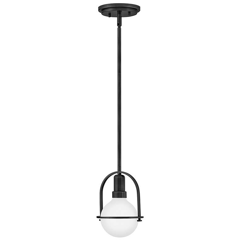 Image 2 Hinkley Somerset Extra Small Convertible Semi Flush Mount 6.25" Black more views