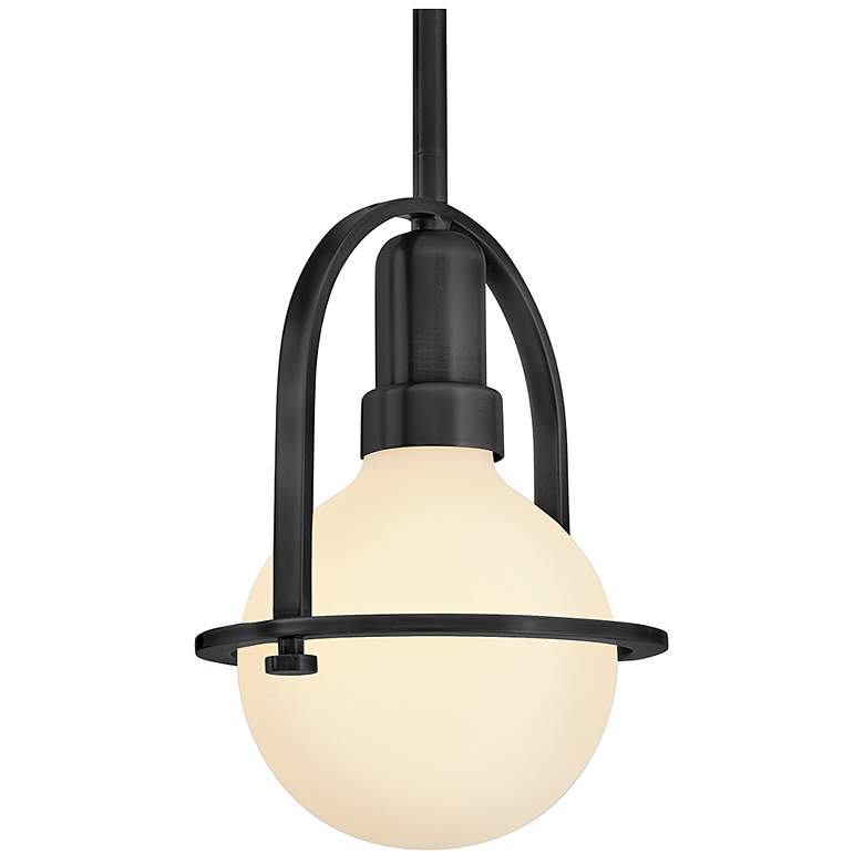 Image 3 Hinkley Somerset Extra Small Convertible Semi Flush Mount 6.25" Black more views