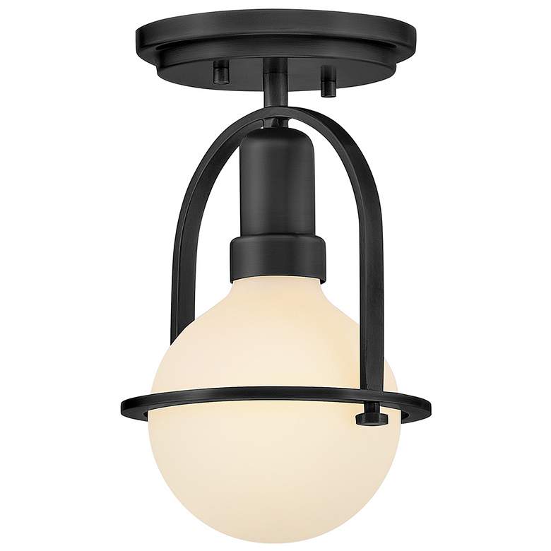 Image 4 Hinkley Somerset Extra Small Convertible Semi Flush Mount 6.25" Black more views