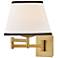 Hinkley Sonia 13 1/4" High Lacquered Brass Wall Sconce