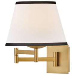 Hinkley Sonia 13 1/4" High Lacquered Brass Wall Sconce