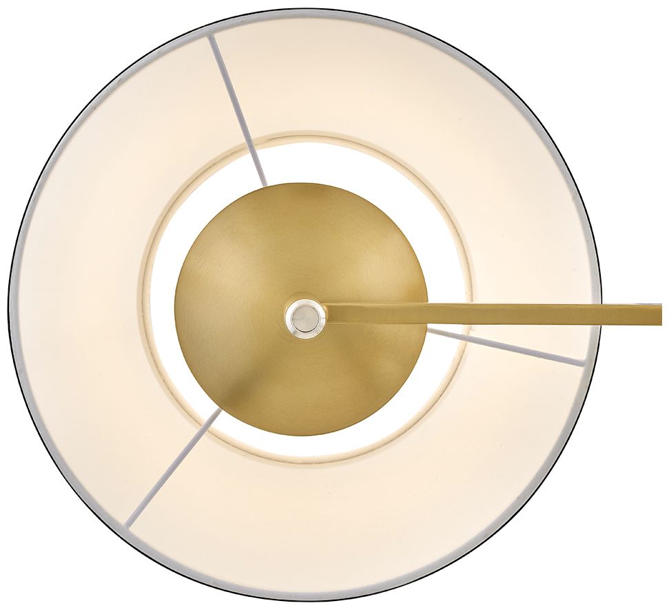 Image 5 Hinkley Sonia 13 1/4" High Lacquered Brass Wall Sconce more views