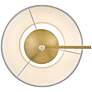 5_Hinkley Sonia 13 1/4" High Lacquered Brass Wall Sconce more views