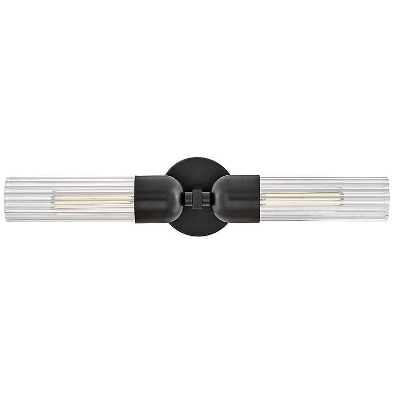 Image 6 Hinkley Soren 23 1/2" High Black 2-Light Wall Sconce more views