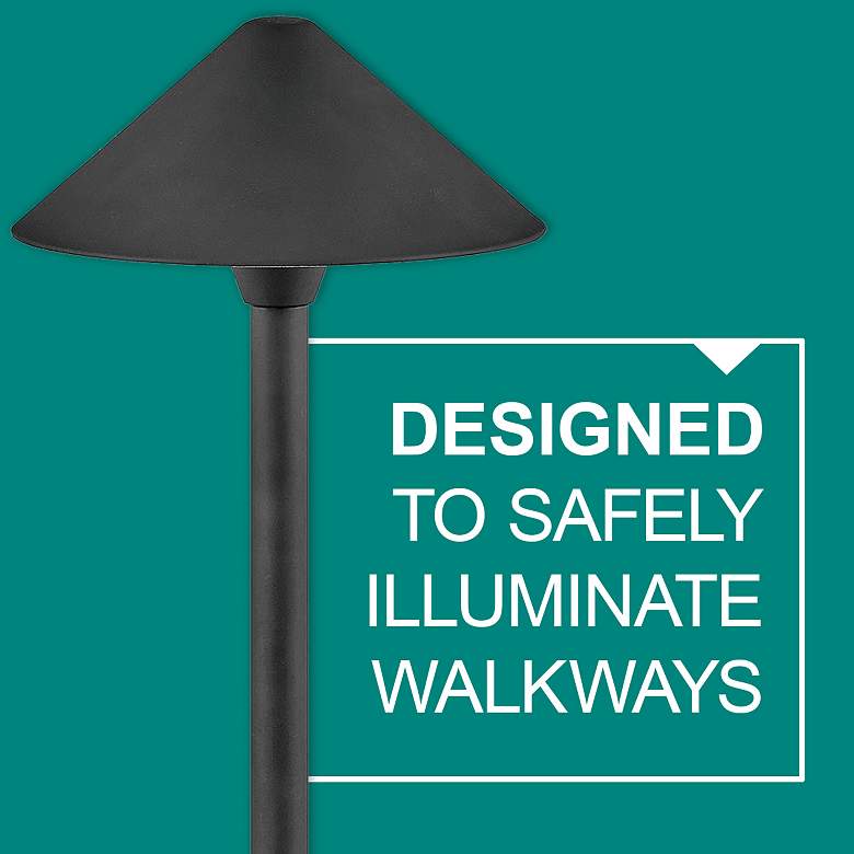 Image 4 Hinkley Springfield 15 3/4" High Black LED Path Light more views