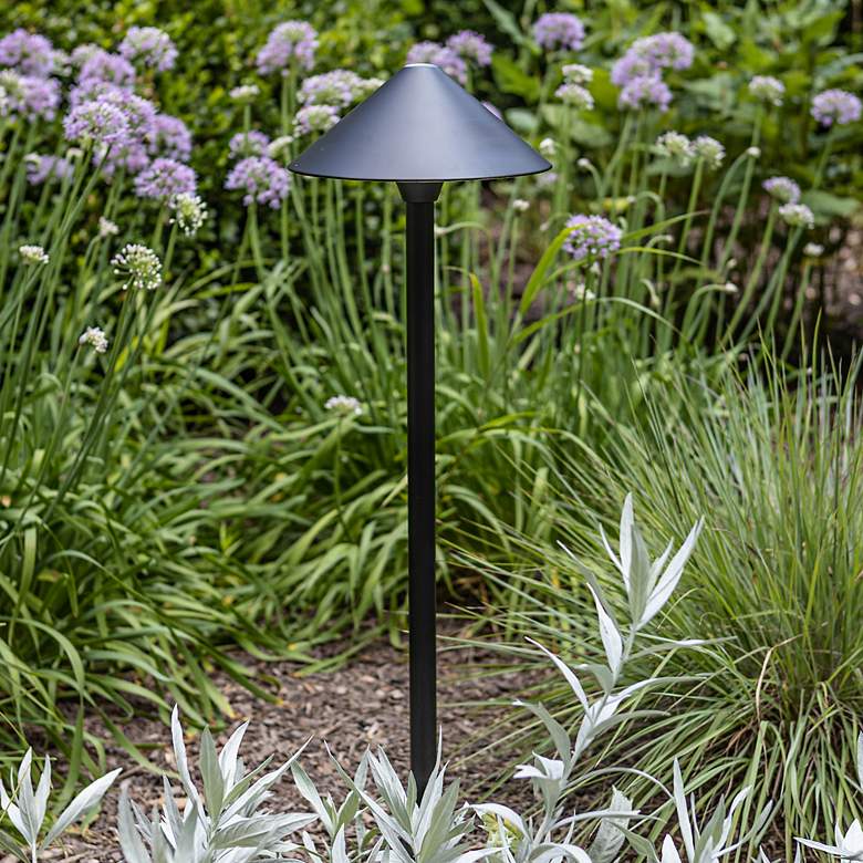 Image 1 Hinkley Springfield 24" High Black LED Landscape Path Light