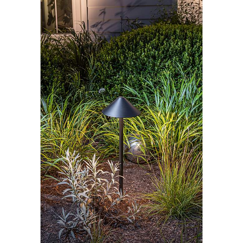 Image 5 Hinkley Springfield 24" High Black LED Landscape Path Light more views