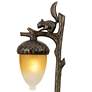 Hinkley Squirrel and Acorn 22" High Amber and Bronze Landscape Light