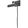 4_Hinkley Stokes 12" Wide Black Metal Picture Light Accent Wall Light more views