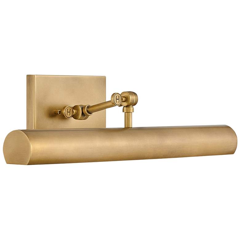 Image 1 Hinkley Stokes 20"W Heritage Brass Adjustable Picture Light