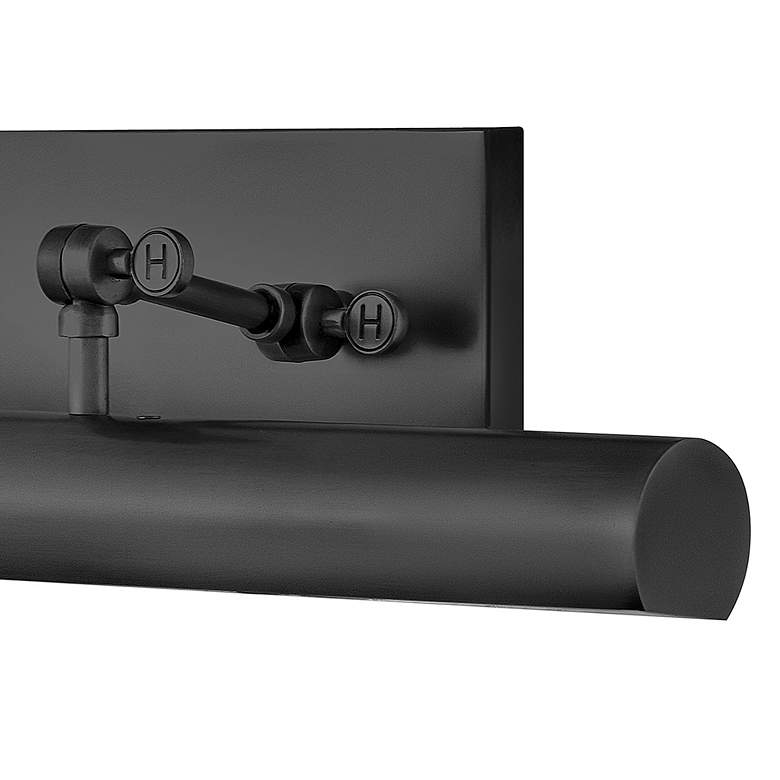 Image 3 Hinkley Stokes 30" Wide Black Adjustable Picture Light more views