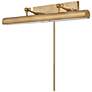 3_Hinkley Stokes 30" Wide Heritage Brass Picture Light more views