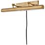 4_Hinkley Stokes 30" Wide Heritage Brass Picture Light more views